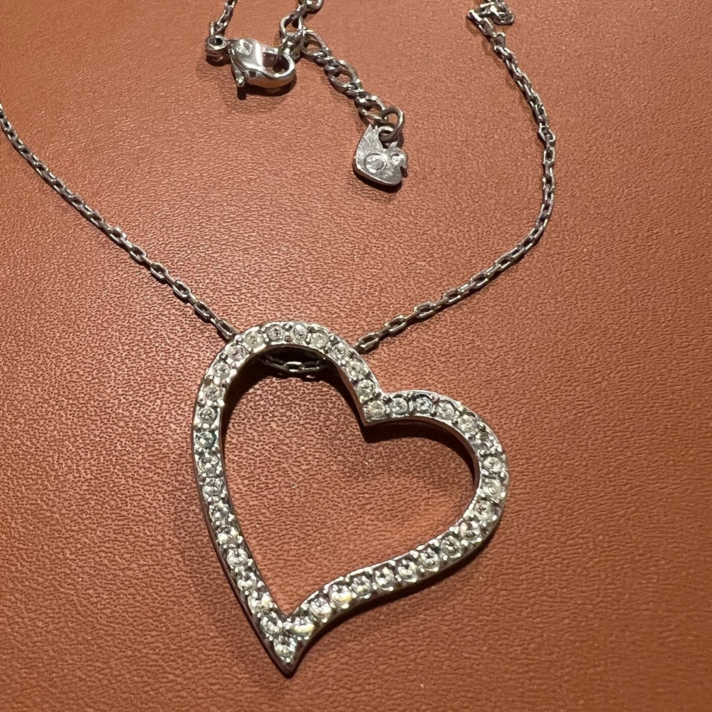 Swarovski Crystal Heart Necklace